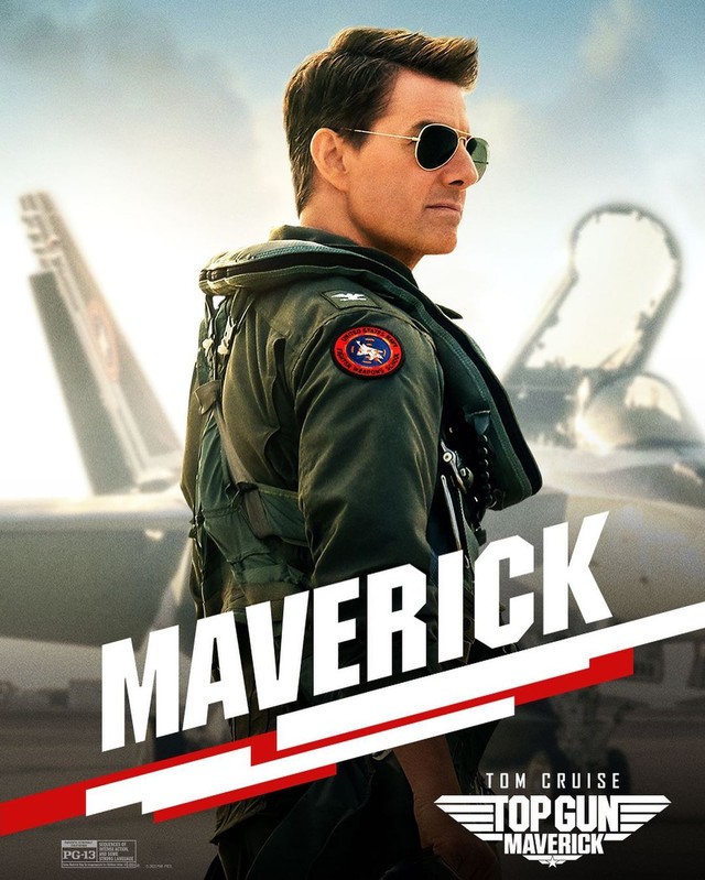 Poster Film Top Gun: Maverick. Foto: Instagram/@topgunmovie