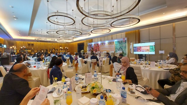 Konferensi pers 'Warna-warni Eropa, Cita Rasa Unggulan' di The Westin Jakarta, Selasa (31/5). Foto: Azalia Amadea/Kumparan
