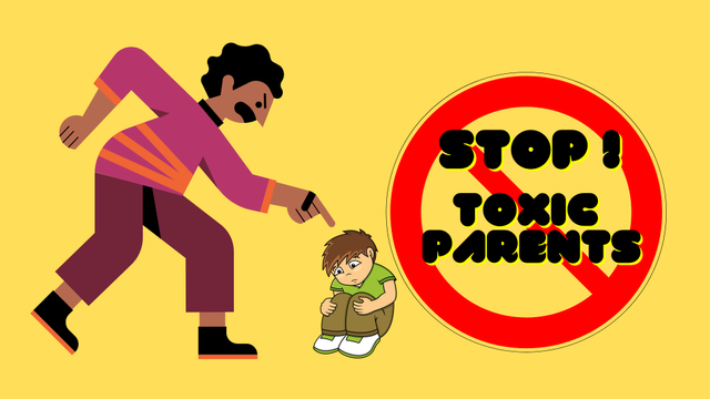 Animasi Toxic Parents (Sumber: Andas Nidaa'an Khofiyya)