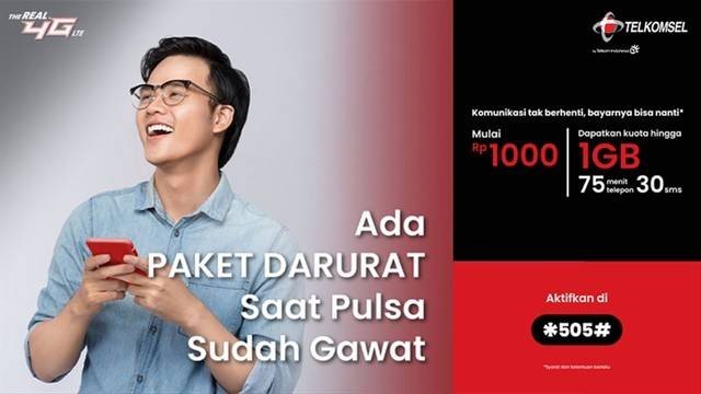 Cara Mengaktifkan Paket Darurat Telkomsel, Pulsa Habis Tak Masalah ...