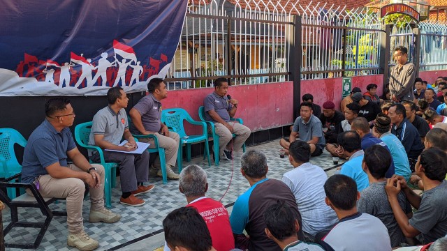 Karutan beserta Pejabat Struktural menanggapi kritik dan saran dari WBP. Foto : Humas Rutan Magetan