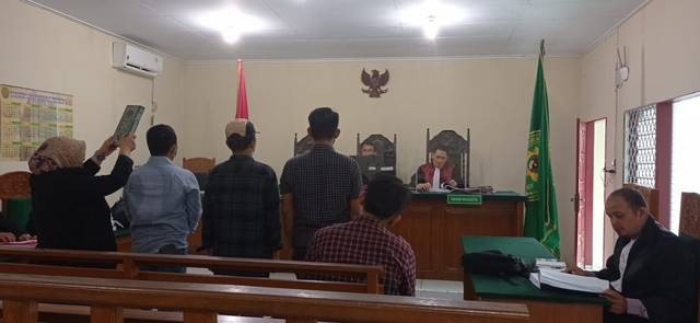 Sidang kasus penyelundupan benih lobster di Pengadilan Negeri Jambi/Dok