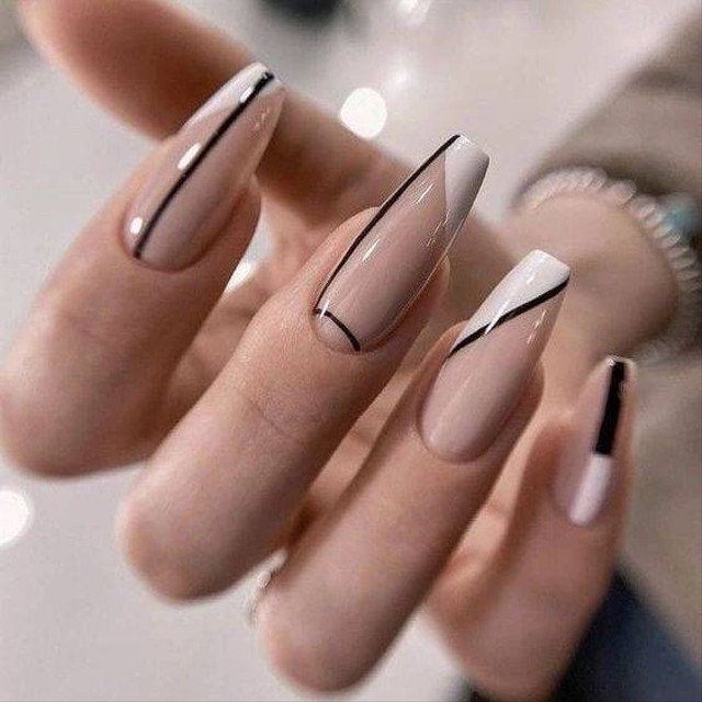 Nail Art Simple Elegant Kulit Sawo Matang Daily Nail Art And Design