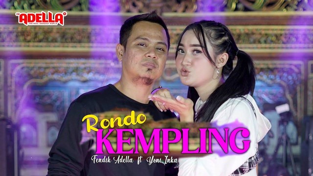 Ilustrasi tangkapan layar video musik Rondo Kempling oleh Yeni Inka dan Fendik Adella. Foto: YouTube/Henny Adella