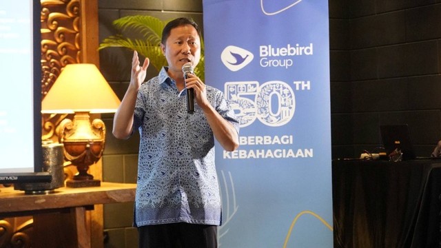 Direktur Utama Blue Bird, Sigit Priawan Djokosoetono. Foto: PT Blue Bird Tbk