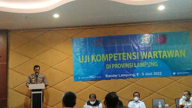 Beri Pesan Peserta UKW, Polisi: Hapus Stigma Begal, Tunjukkan Pariwisata Lampung (1)