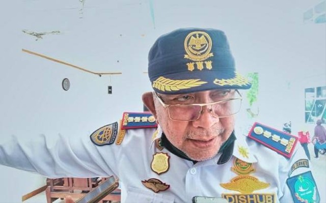 Kepala Dinas Perhubungan Kota Ternate Faruk Albaar. Foto: Istimewa