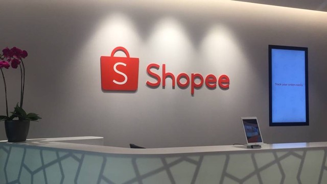 Kantor pusat baru Shopee di Singapura. Foto: Astrid Rahadiani/Kumparan