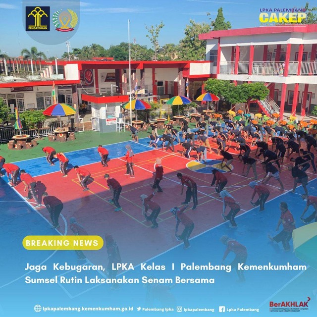 Sumber : Humas LPKA Kelas I Palembang