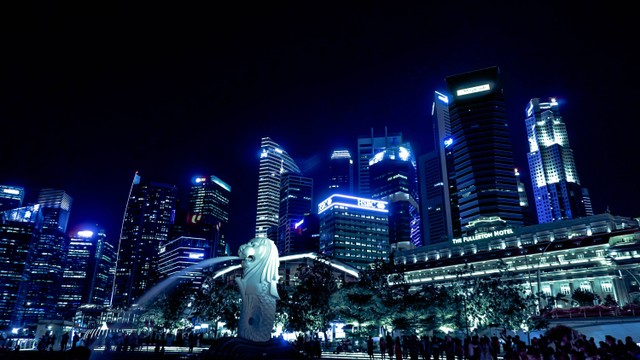 Merlion Park, Patung Ikonik di Singapura, Foto: Unsplash/Kelvin Ang 