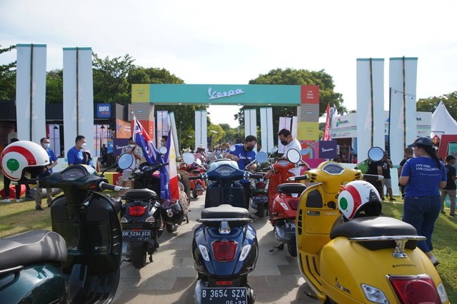 Vespa World Days 2020 Bali. Foto: Piaggio Indonesia