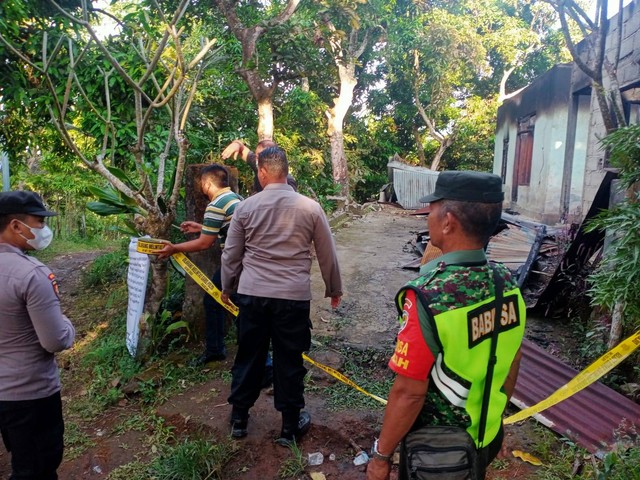 Olah TKP oleh kepolisian Buleleng, Bali - IST