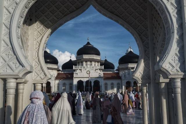 Masjid Raya Baiturrahman, landmark Aceh. Foto: Ahmad Ariska/acehkini