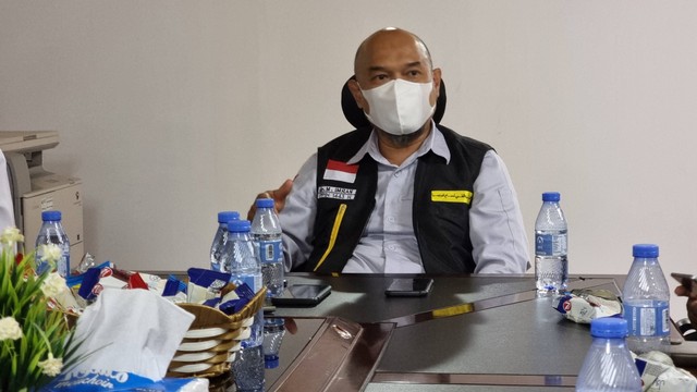 Kepala Seksi Kesehatan KKHI Makkah, dr Imran Saleh H. Foto: Muhammad Iqbal/kumparan