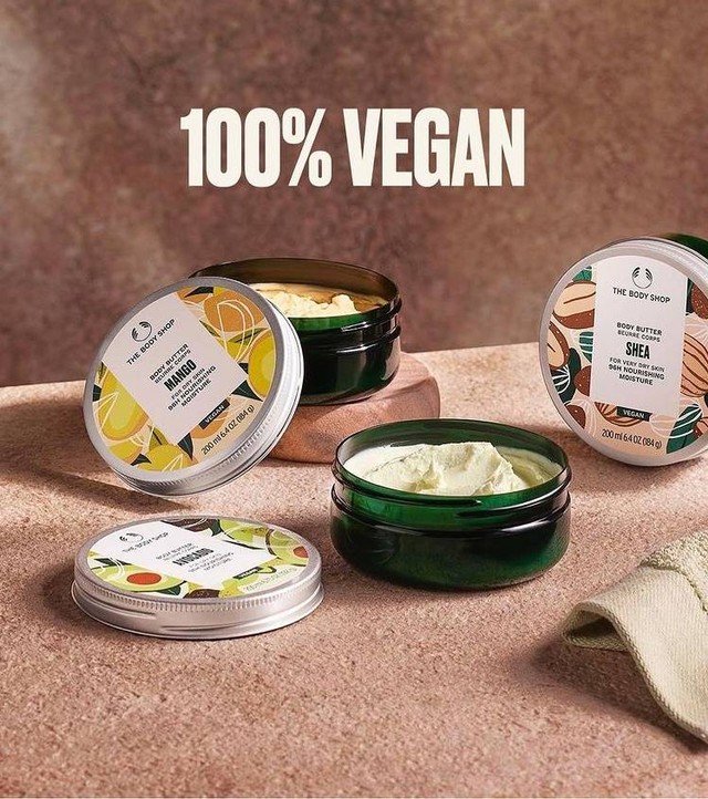 Produk The Body Shop. Foto: instagram.com/thebodyshopindo