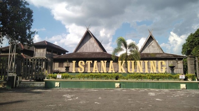 Istana Kuning Kesultanan Kutaringin. Foto: IST/InfoPBUN