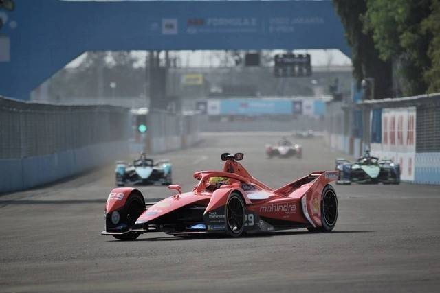 Ilustrasi gelaran Formula E di Jakarta. Foto: Jamal Ramadhan/kumparan