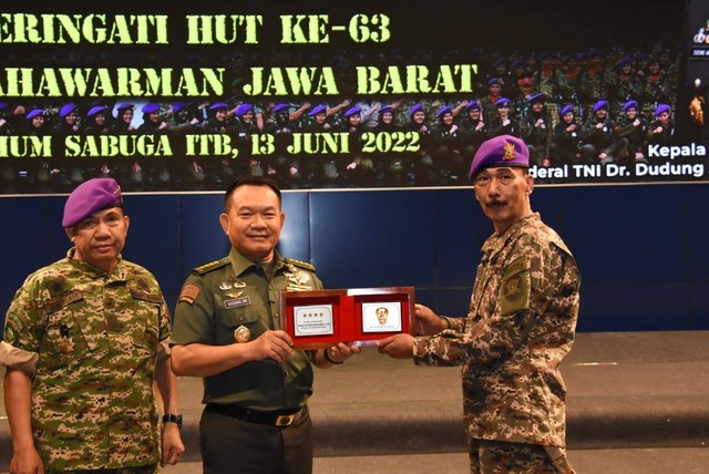 Jenderal Dudung Beri Kuliah Umum di ITB Foto: TNI AD