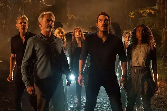 Adegan di film Jurassic World: Dominion. Foto: Universal Pictures