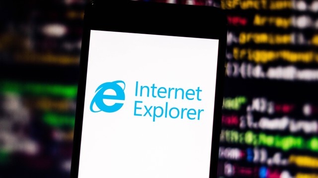 IIlustrasi Internet Explorer. Foto: rafapress/Shutterstock