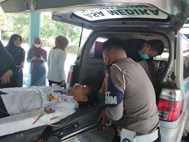 Diduga Ngebut, 2 Pelajar SMP di Mesuji Tabrak Colt Diesel, 1 Tewas di Tempat (1)