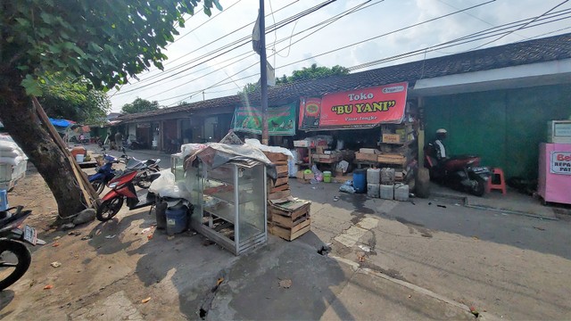 Deretan kios di Pasar Jongke, Solo. FOTO: Fernando Fitusia