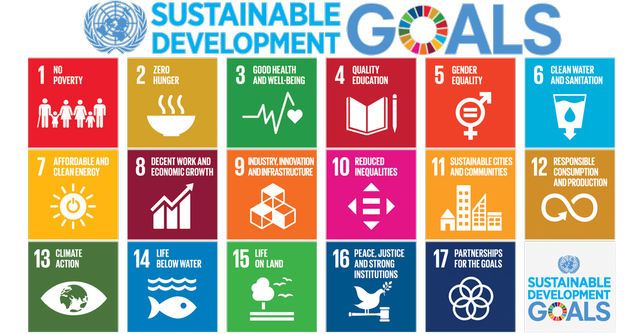 17 Sustainable Development Goals. Sumber: https://www.un.org/sustainabledevelopment/blog/2015/12/sustainable-development-goals-kick-off-with-start-of-new-year/#
