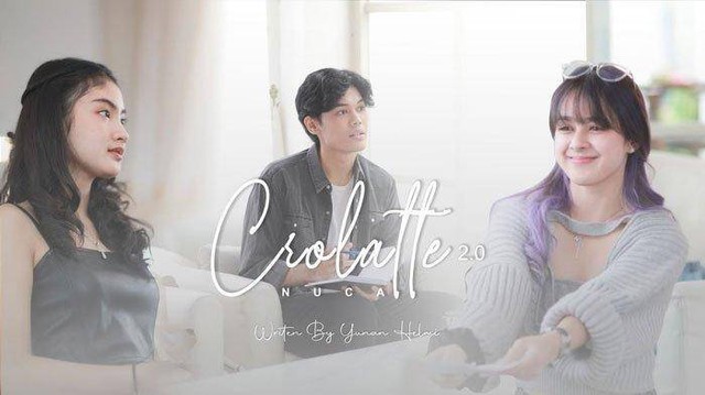 Ilustrasi tangkapan layar video klip Crolatte oleh Nuca. Foto: YouTube/HITS Records