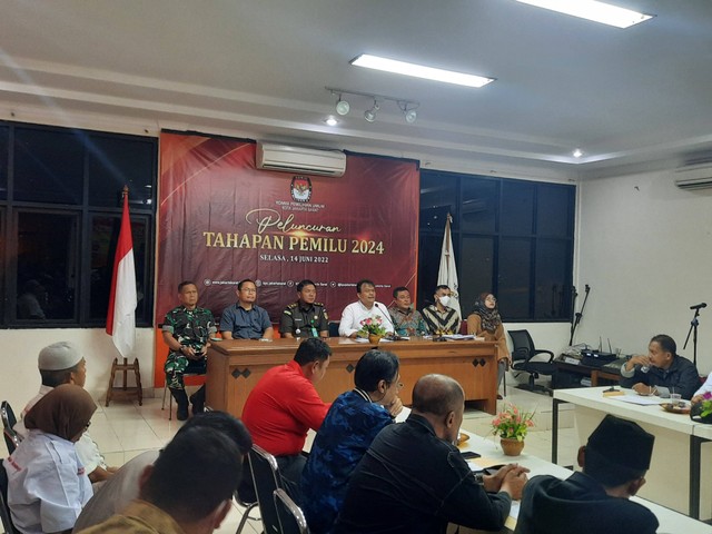 sambutan Ketua KPU Jakarta barat