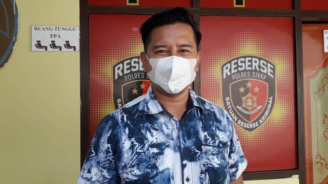 Foto : Kasat Reskrim Polres Sikka, AKP. Nyoman Gede Arya Triyadi Putra