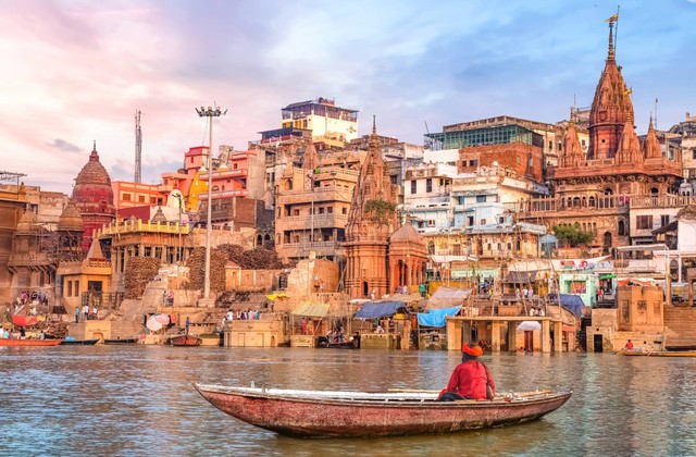 Ilustrasi Kota Varansi di India. Foto: Roop_Dey/Shutterstock