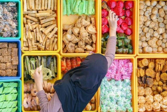 Ilustrasi Jajanan Putu Ayu. Foto: Shutterstock