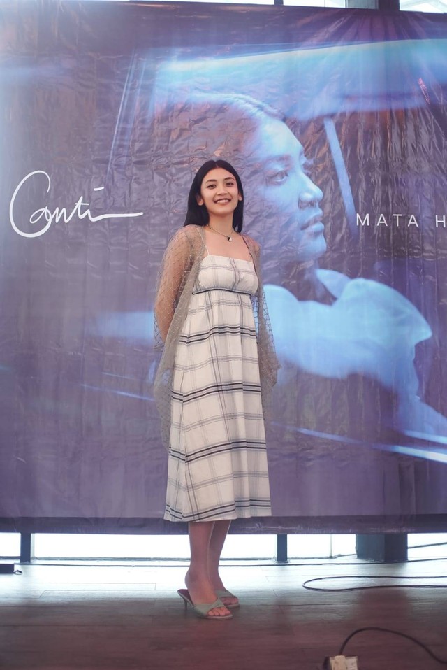 Canti Tachril rilis single Mata Hati.
 Foto: Dok. Istimewa