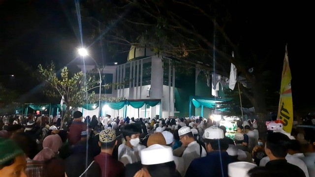 Situasi tabligh akbar yang dihadiri UAS di Jonggol, Bogor, Jumat (17/6/2022). Foto: Dok. Istimewa