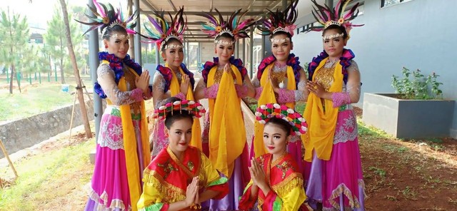 Penari Betawi Sanggar Anyelir (dokumentasi pribadi)