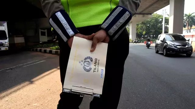 Ilustrasi tilang. Foto: Indrianto Eko Suwarso/ANTARA FOTO