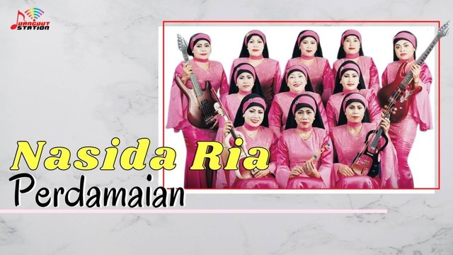 Ilustrasi sampul video klip Perdamaian oleh Nasida Ria. Foto: YouTube/DPM Dangdut Station