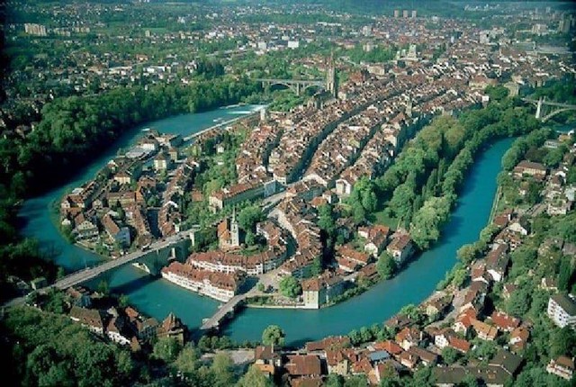 Sungai Aare di Swiis. Foto: Shutterstock.com