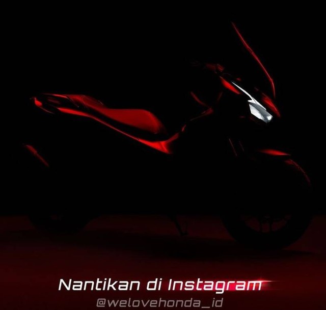 PT Astra Honda Motor (AHM) pamerkan siluet calon motor baru yang akan meluncur pada Juni ini. Foto: dok. Astra Honda Motor