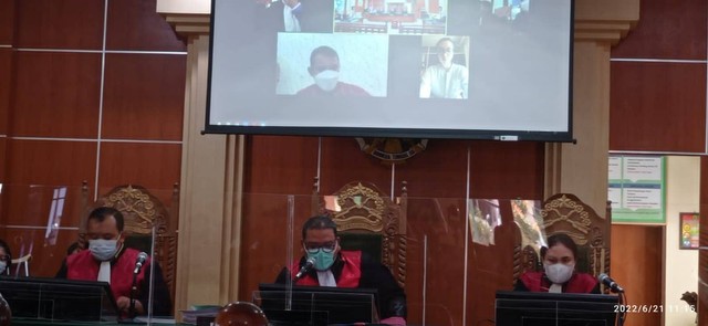 Sidang kasus penggunaan gelar palsu di Pengadilan Negeri Jambi/Yovy Hasendra