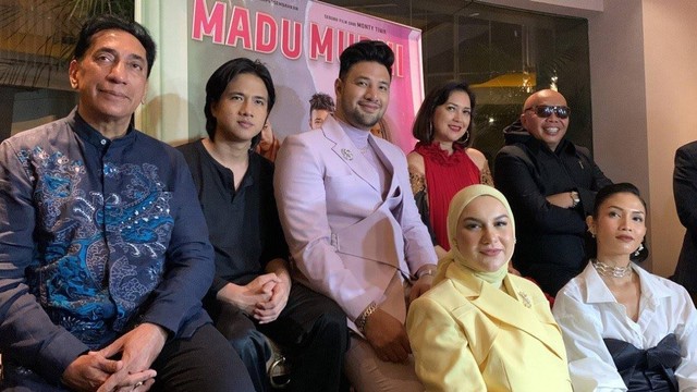 Konferensi pers film Madu Murni, dibintangi Ammar Zoni dan irish Bella. Foto: Dok. Istimewa