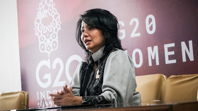 Chairwoman of W20, Hadriani Uli Silalahi. Foto: Jamal Ramadhan/kumparan