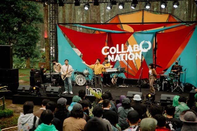 Serunya kegiatan Intimate Gigs Collabonatin Creative City Bandung. Foto: Dok. IM3