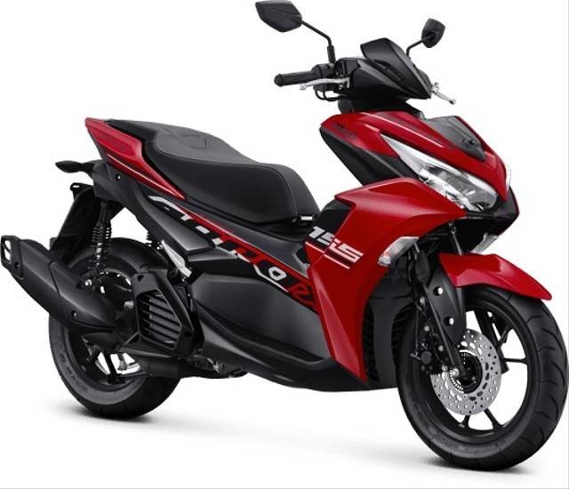 Yamaha New Aerox 155 Connected Red. Foto: dok. Yamaha Motor Indonesia Manufacturing