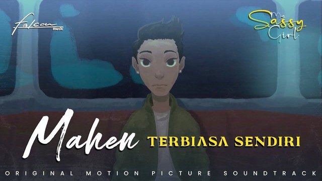 Ilustrasi sampul video klip Terbiasa Sendiri oleh Mahen. Foto: YouTube/Falcon Music Indonesia