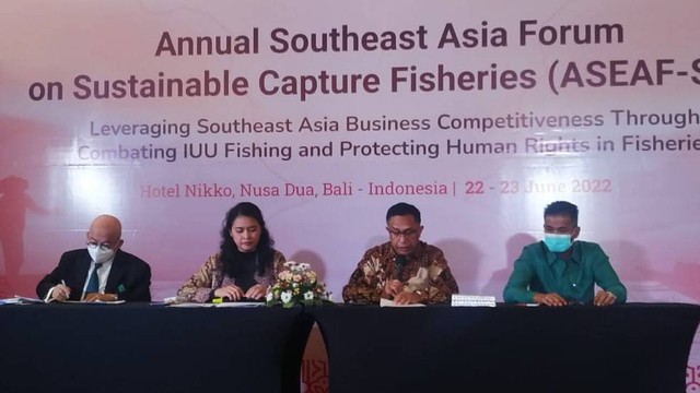  Pertemuan Annual Southeast Asia Forum on Sustainable Capture Fisheries (ASEAF- SCF) digelar di Nusa Dua, Bali - IST 