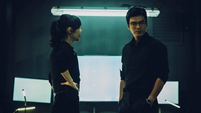 Kim Yunjin di Money Heist: Korea - Joint Economic Area. Foto: Netflix