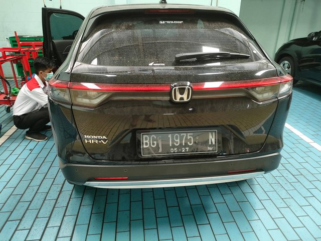 Stabilizer bar All New Honda HR-V patah. Foto: Dok. Istimewa