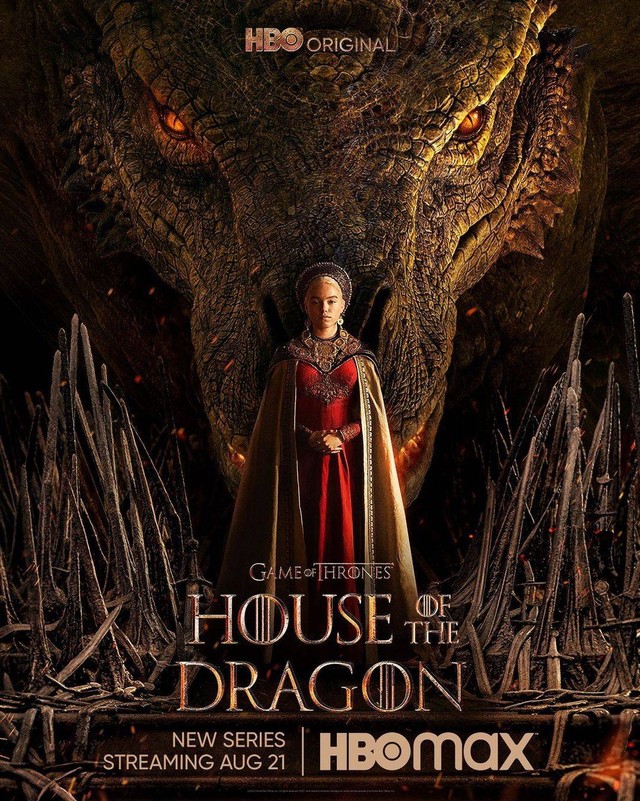 Poster serial House of the Dragon. Foto: Instagram/@houseofthedragonhbo