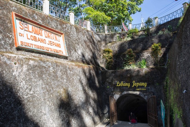 Ilustrasi Lobang Jepang di Bukittinggi. Foto: cherry-hai/Shutterstock